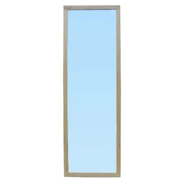 Specchiera fissa da parete con luna liscia (altezza 142 cm x larghezza 62 cm)